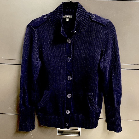 Talbots dark blue sweater small - Picture 4 of 5